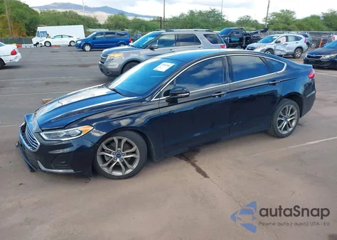 2019 Ford Fusion Sel z USA, uszkodzony, nr VIN 3FA6P0CD4KR150237